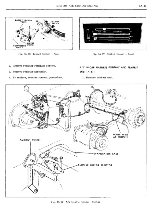 1968 Pontiac Tempest - Firebird Service Manual - Image 5