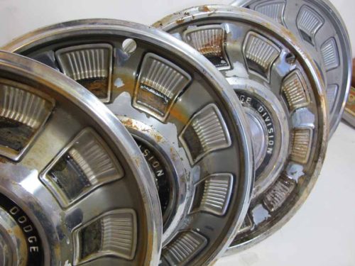 1969-1971 MoPar Dodge Division Polara, Monaco Wheel Covers SET OF 4 - Image 5