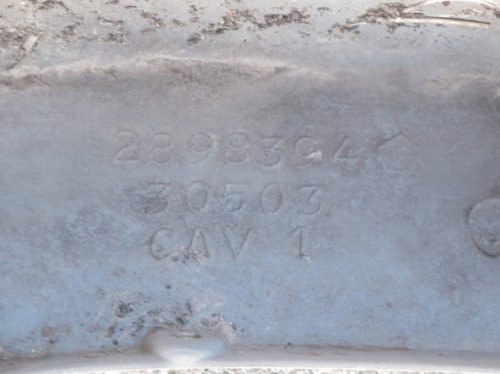 1969 Dodge Polara/Monaco Right Front Fender Extension - Image 3