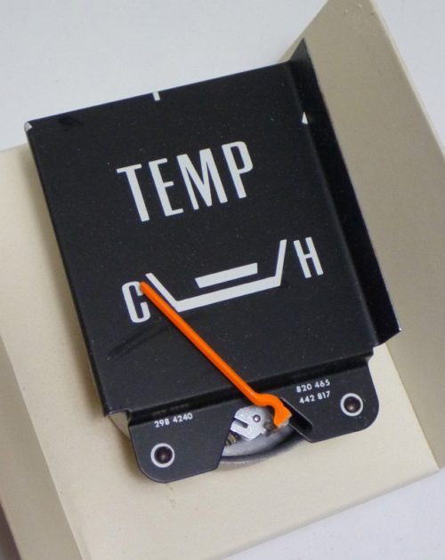 1969 Dodge Polara, Monaco Temp Gauge