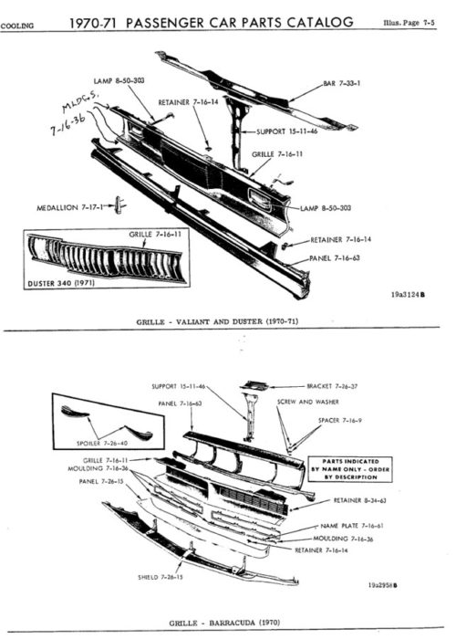 1970-1971 MoPar Passenger Car Parts Catalog PDF - Image 7