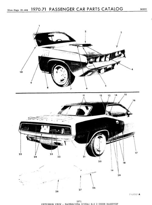 1970-1971 MoPar Passenger Car Parts Catalog PDF - Image 4