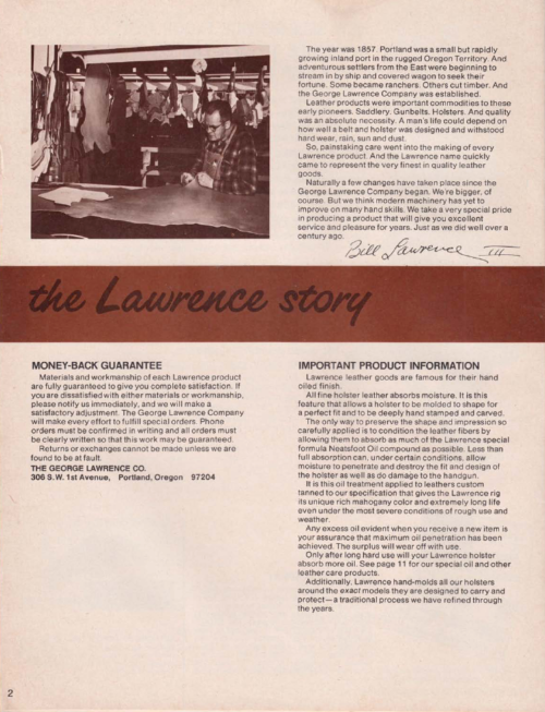1970 George Lawrence Fine Leather Goods Digital Catalog - Image 4