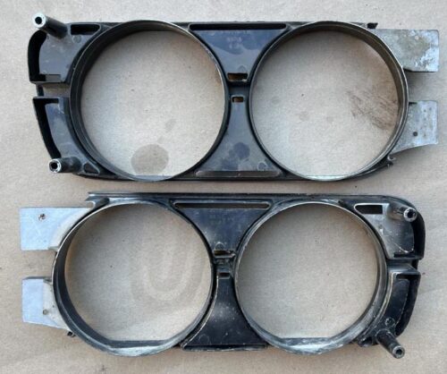 NOS MoPar 1970 Dodge Monaco Head Lamp Bezel RH+LH - Image 4