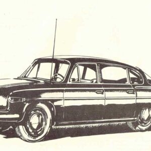 1974 Tatra 6-203 Parts Catalog