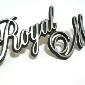 1975 Dodge Royal Monaco Fender Nameplate