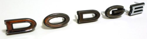 1981 DODGE Hood/Trunk Letter Set - NOS