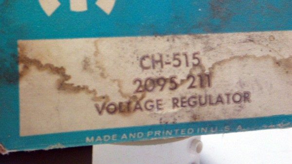 1949-1955 Mopar Voltage Regulator - NOS - Image 4