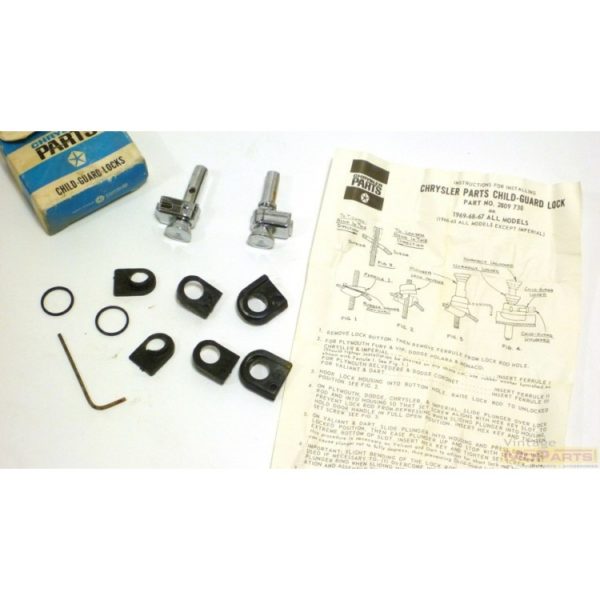 1965-1969 MoPar Child- Guard Lock - NOS - Image 2