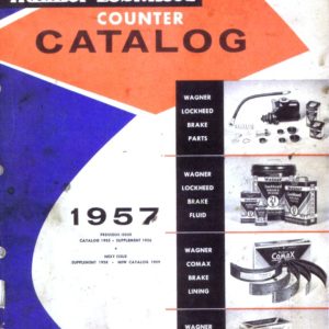 1940-1957 Wagner Lockheed Brake Parts Catalog - PDF