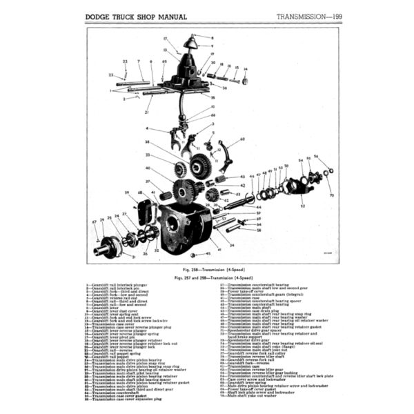 1941-1947 Dodge "W" Series Pickup Truck Shop Manual PDF - Image 4