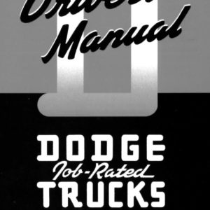 1948-1949 Dodge Truck Drivers Manual PDF