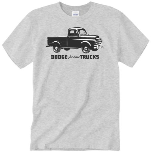 1948-1950 Dodge B Series "Pilothouse" Job Rated Pickup Truck T-Shirt - Image 6