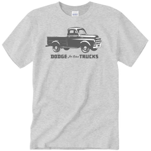 1948-1950 Dodge B Series "Pilothouse" Job Rated Pickup Truck T-Shirt - Image 5