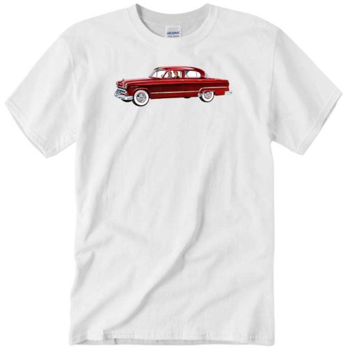 1953 Vintage Dodge Coronet Brochure Design T-Shirt - Image 4