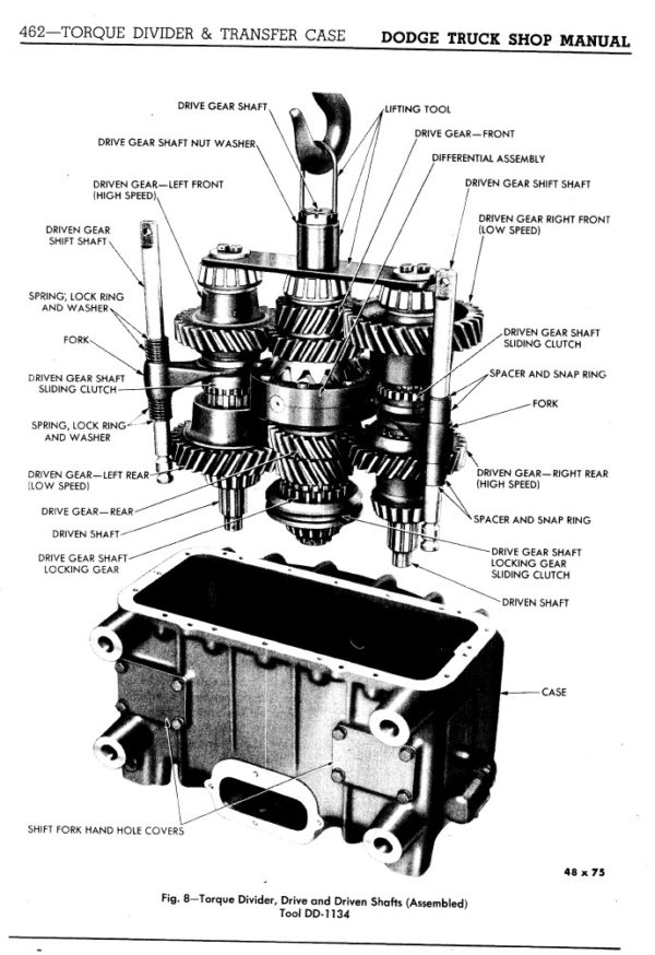 1951-1952 Dodge B-3 "Pilot House" Series Pickup Truck﻿ Shop Manual PDF - Image 5