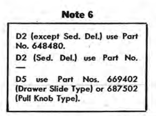 1937 MoPar Instrument Panel Light Drawer Type Knob USED - Image 3