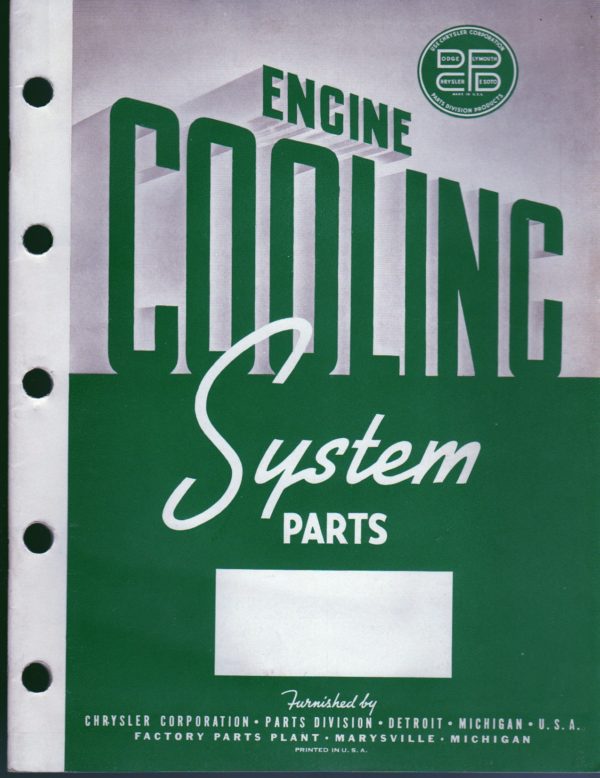 1920's - 1941 MoPar Parts Packages Application Charts - PDF - Image 11