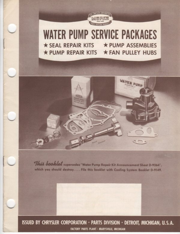1920's - 1941 MoPar Parts Packages Application Charts - PDF - Image 10