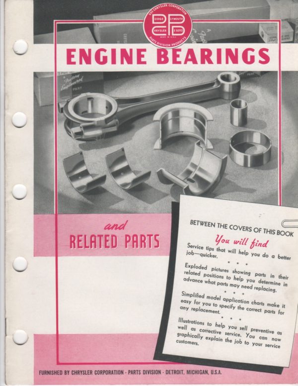 1920's - 1941 MoPar Parts Packages Application Charts - PDF - Image 5