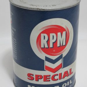 Vintage Chevron Motor Oil Unopened Quart Can