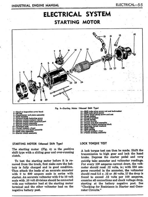 Chrysler 218, 236, 251 Six Cylinder Engine Maintenance and Parts Manual PDF - Image 3