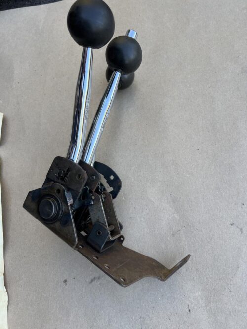 Oldsmobile HURST Lightning Rods Automatic Shifter, NOS Cable & Knobs - Image 3