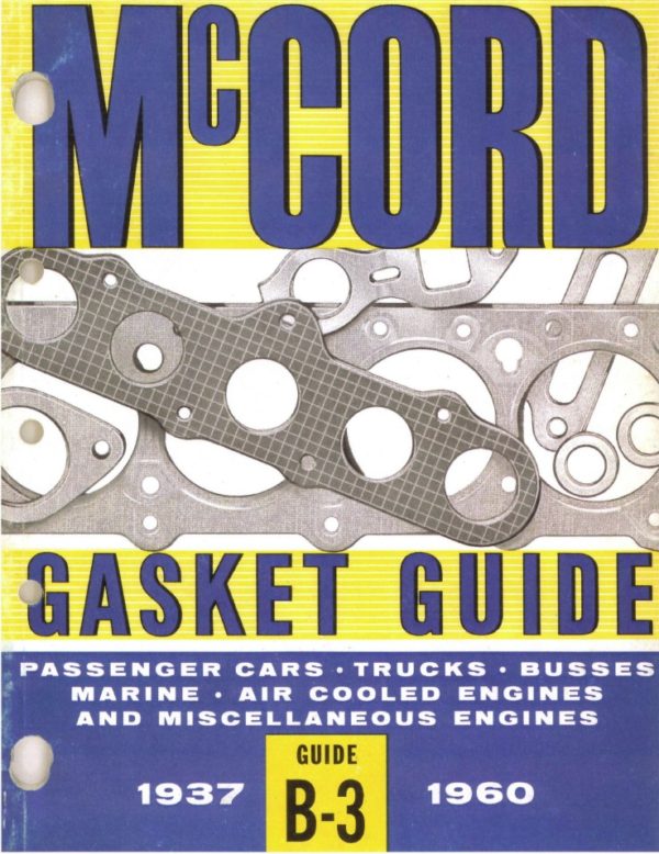 1937-1960 McCord Gasket Catalog - PDF