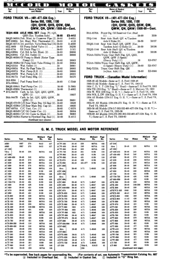 1937-1960 McCord Gasket Catalog - PDF - Image 3