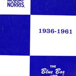 1936-1961 McQuay Norris Parts Catalog - PDF