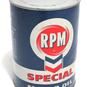 Vintage Chevron Motor Oil Unopened Quart Can